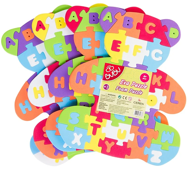 PASİF BU-BU EVA PUZZLE AYI HARFLER BUBU00092