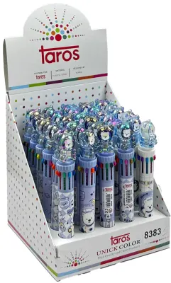UNICK COLOR TÜKENMEZ KALEM SPACE BEAR 10 RENK 8383