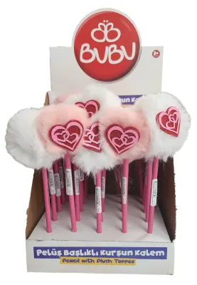 BU-BU KURŞUN KALEM PELÜŞ KAP BAŞLIKLI 25'Lİ BUBU-BKK003