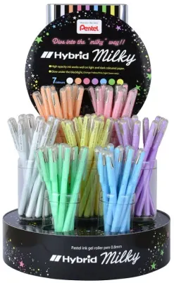 PENTEL ROLLER KALEM K108P 0.8 SET 7 DÜZİNE Y K108P-7E-SET