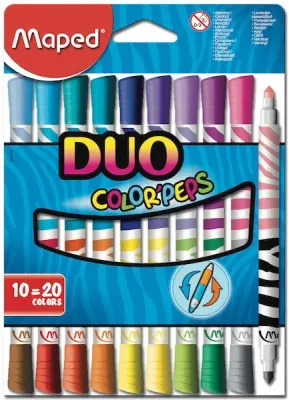 MAPED KEÇELİ KALEM COLOR'PEPS DUO 10 LU 847010