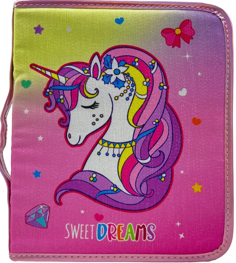 UNICK COLOR KALEM ÇANTASI UNICORN SET 8308
