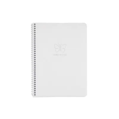 KESKİN DEFTER GLITTER 16.5X22.5 PP KAPAK SPİRALLİ 80 YP. KARELİ 322442-99