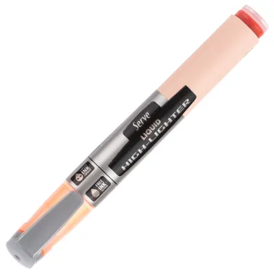 SERVE FOSFORLU KALEM LİKİT PASTEL TURUNCU SV-LKTFPT