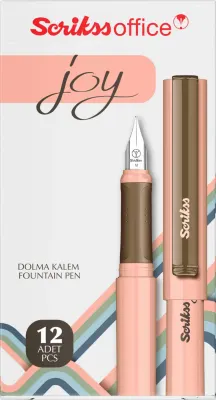 SCRIKSS OFFICE DOLMA KALEM JOY M UÇ MAVİ 12 Lİ KUTU