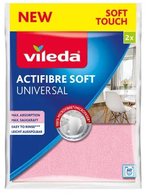 VİLEDA BEZ PVA MİKRO AKTİFİBRE SOFT TEMİZLİK BEZİ 2 Lİ 171813