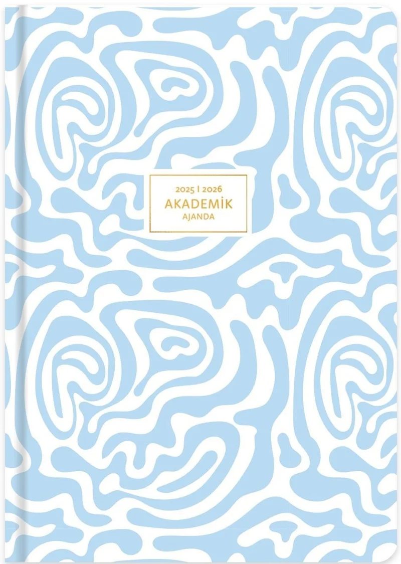KESKİN AJANDA AKADEMİK 17x24 CİLTLİ RİTİM 600097-99