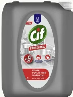 CİF PROFESSIONAL IZGARA OCAK FIRIN TEMİZLEYİCİ 5L 65080678