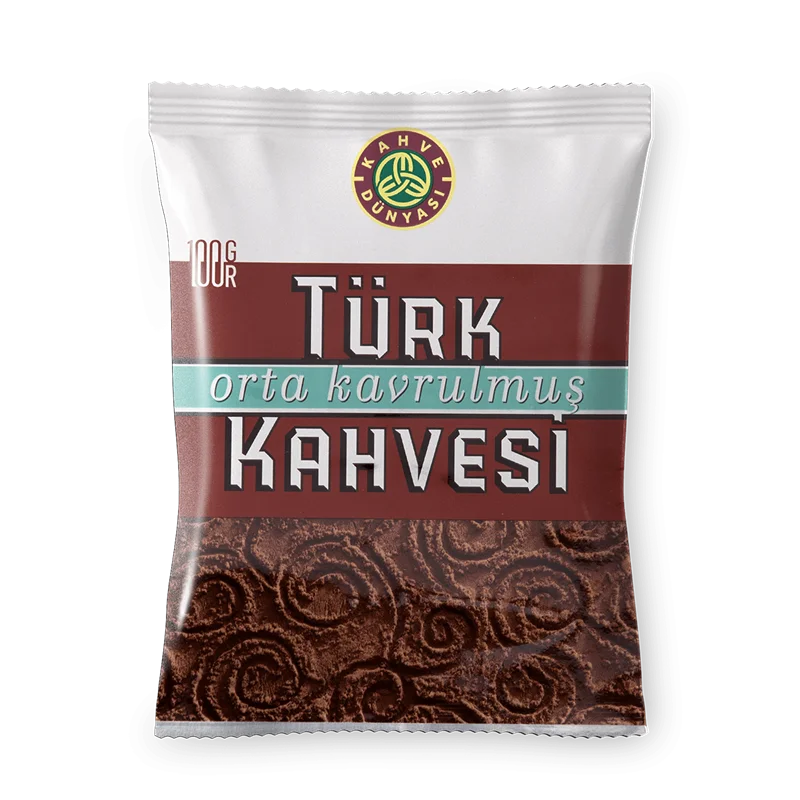 KAHVE DÜNYASI TÜRK KAHVESİ ORTA KAVRULMUŞ 100 GR 31003512