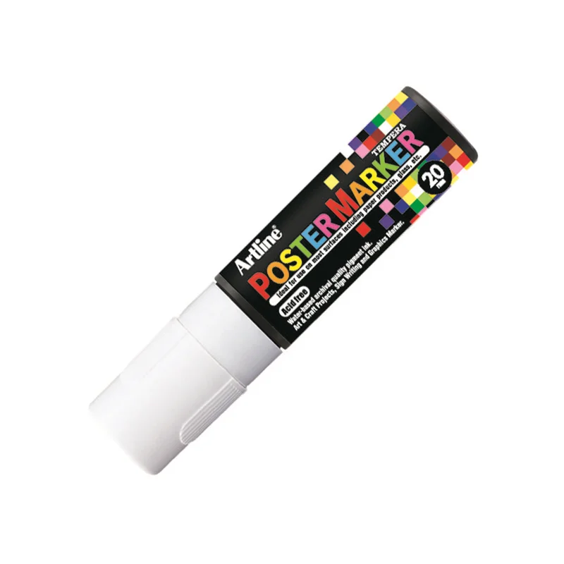 ARTLINE POSTER MARKÖRÜ 20.0 BEYAZ A-EPP-20 WHITE