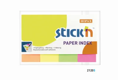 GIPTA GIPTA STICKN YPŞ. KAĞ. AYRAÇ NEON4RNK 50x20 200Y 4-2120500-5001
