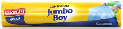 KOROPLAST ÇÖP TORBASI GÜÇLÜ JUMBO 80x110 7 Lİ ST01500544-1500582