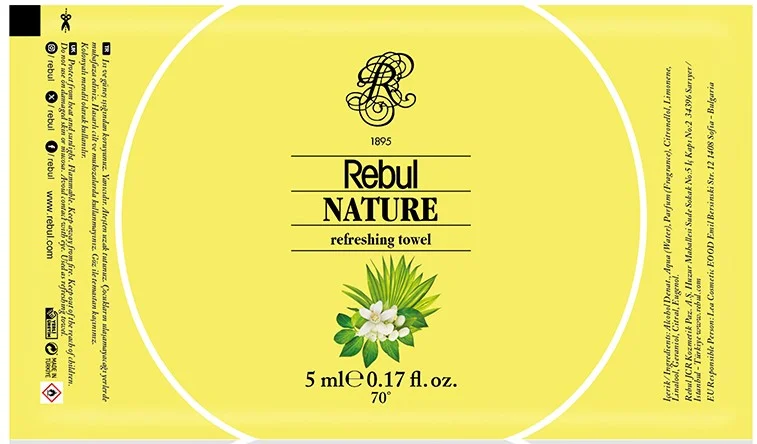 REBUL KOLONYALI MENDİL NATURE TM1107.00031