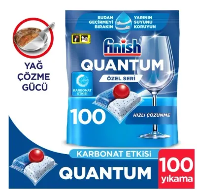 FINISH BULAŞIK MAKİNESİ DETERJANI TABLET ÖZEL SERİ 100 LÜ