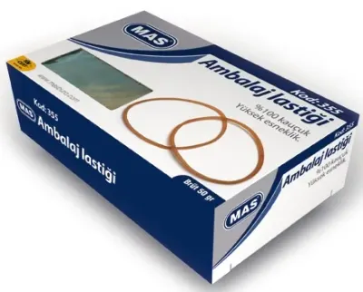MAS AMBALAJ LASTİĞİ 50GR %100 KAUÇUK MİDİ KT 355 (Best)