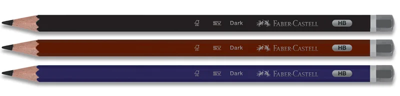 FABER KURŞUN KALEM DARK MERCANLI HB BANDROL (FSC) 5244000078000