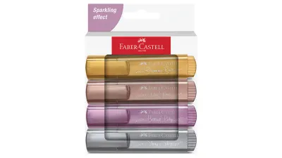 FABER FOSFORLU KALEM SET 254674 46 METALİK 4 LÜ