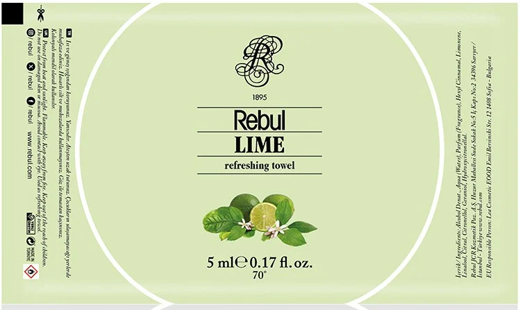 REBUL KOLONYALI MENDİL LIME TM1107.00027