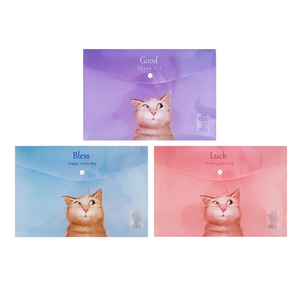 UNICK COLOR KEDİ A4 ÇIT ÇIT DOSYA 9536
