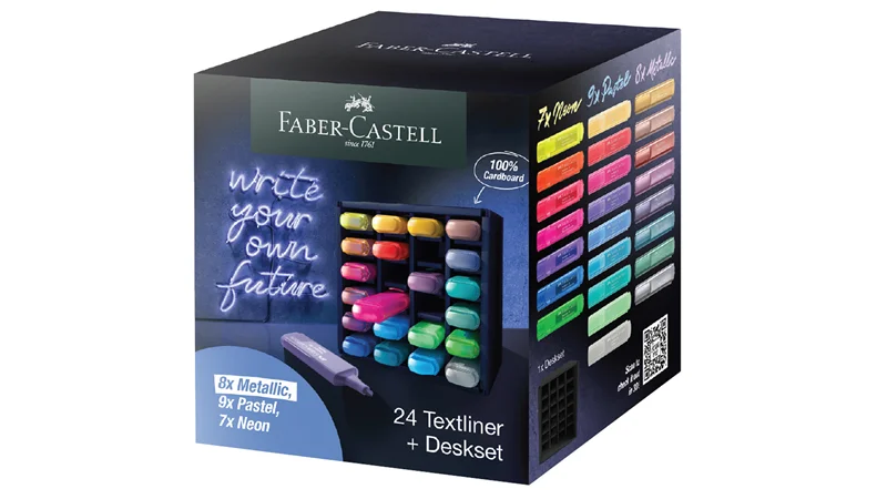 FABER FOSFORLU KALEM MASA SETİ 24 LÜ 254602 (Best)