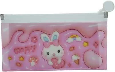 UNICK COLOR KALEM ÇANTASI 3D HAPY ANIMAL A6 7468