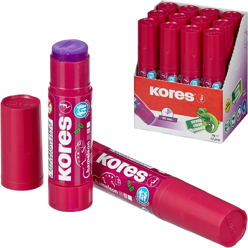 KORES YAPIŞTIRICI STICK CHAMALEON (MOR) 8g KT16802