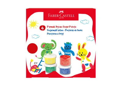 FABER PARMAK BOYASI LİTTLE CREATİVES 4X45ML 5170000040000 (Best)