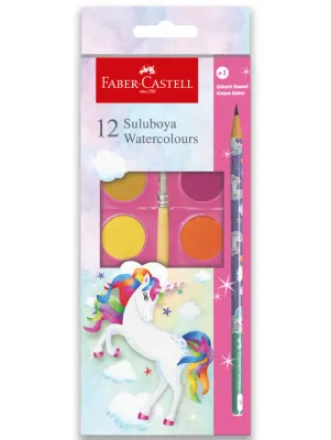 FABER SULU BOYA UNİCORN BÜYÜK BOY 12 Lİ +1 KK 5292000003000