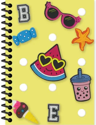 KESKİN DEFTER FUN A6 PP KAPAK SPİRALLİ 80 YP. ÇİZGİLİ 323261-99 (Best)