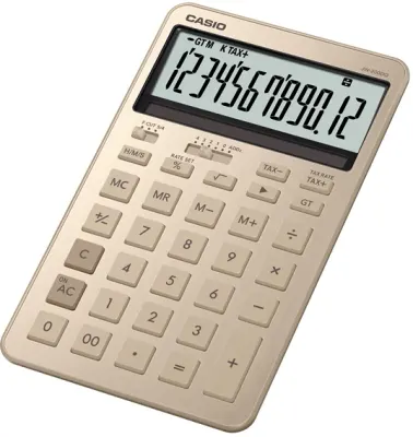 CASIO HESAP MAKİNESİ MASAÜSTÜ JW-200DQ-GD-W-DP