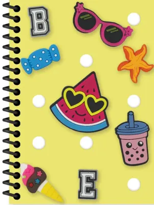KESKİN DEFTER FUN A6 PP KAPAK SPİRALLİ 80 YP. KARELİ 323262-99 (Best)