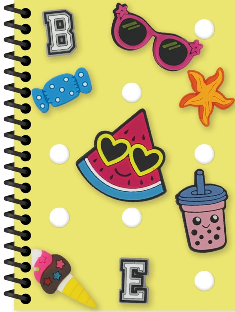 KESKİN DEFTER FUN A6 PP KAPAK SPİRALLİ 80 YP. KARELİ 323262-99 (Best)