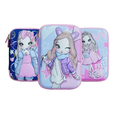 UNICK COLOR GİRL GENİŞ EVA KALEM KUTUSU 9846