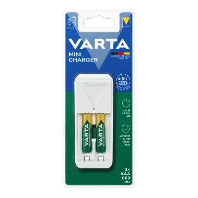 VARTA MİNİ ŞARJ ALETİ (2*800 MH PİL HEDİYELİ) 57656201421