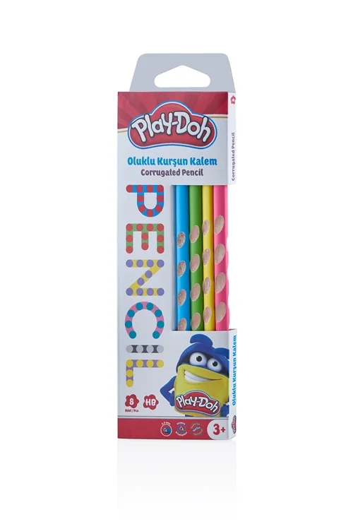 PLAY-DOH KURŞUN KALEM OLUKLU 8 Lİ PLAY-KK022