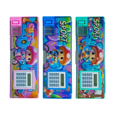 UNICK COLOR MANTAR SHUİ HESAP MAKİNELİ FONKSİYONEL KALEMKUTU 9837