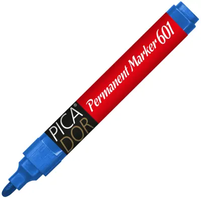 PICADOR PERMANENT MARKER 601 YUVARLAK UÇ MAVİ