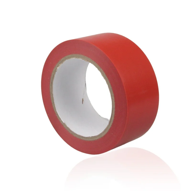 BOSS TAPE YER İŞARETLEME BANDI PVC 48 MM x 30M KIRMIZI BT-02045
