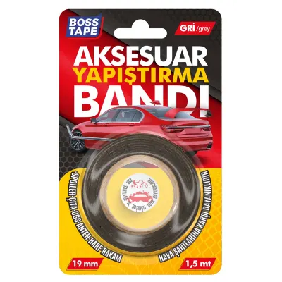 BOSS TAPE ÖZEL BANT OTO AKSESUAR YAPIŞTIRMA BANDI 19 MM x 1.5M BT-09008