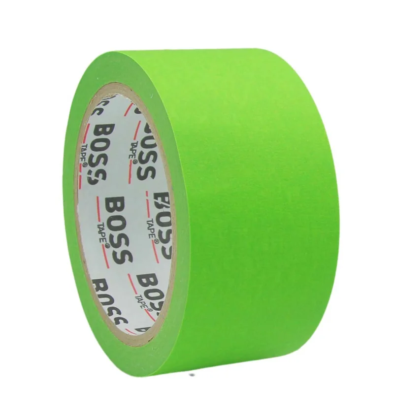 BOSS TAPE MASKELEME BANDI DOĞAL KAUÇUK 80C 50 MM x 25M YEŞİL BT-02075