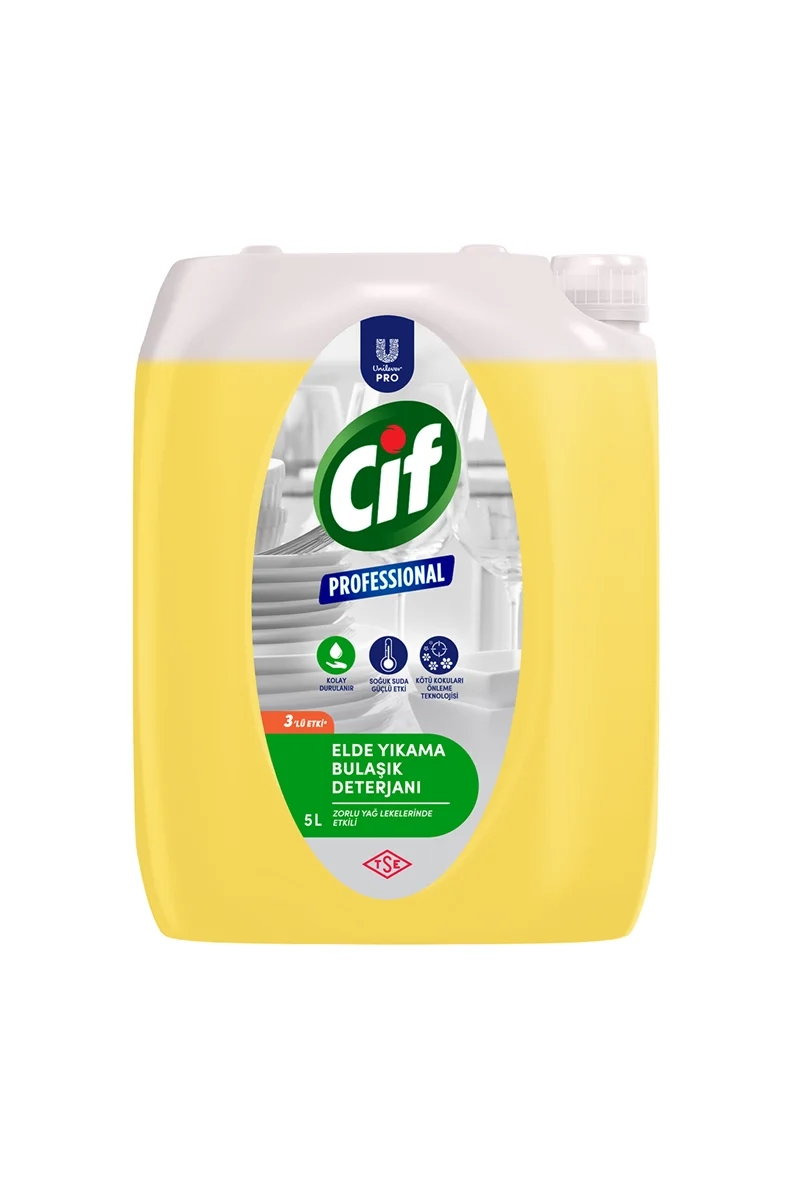 CİF PROFESSIONAL BULAŞIK DETERJANI - ELDE YIKAMA 5L 64371938