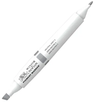 W&N PIGMENT MARKER NEUTRAL GREY 2 154 WN-0202154