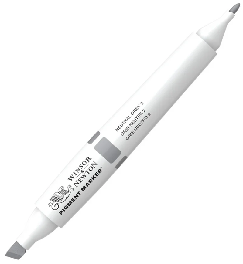 W&amp;N PIGMENT MARKER NEUTRAL GREY 2 154 WN-0202154