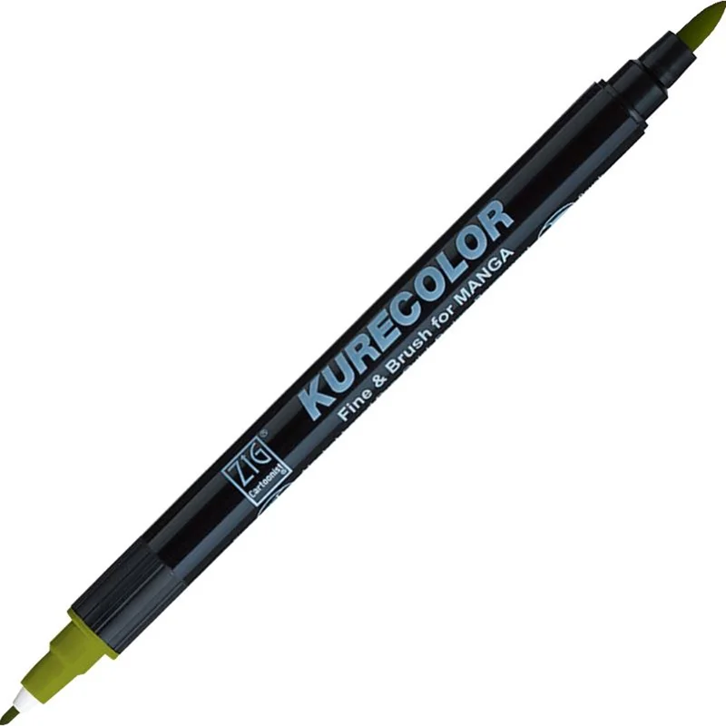 ZIG MANGAKA FINE&amp;BRUSH CNKC-2200 545 (544) OLIVE GREEN