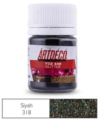 ARTDECO TOZ SİM 25 ML SİYAH Y-012A-318