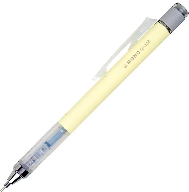 TOMBOW VERSATİL KALEM MONO GRAPH 0.7 PASTEL KREM SARISI T-SH-MG 54R7
