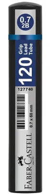 FABER MİN GRIP 0.7MM 2B 60MM 120Lİ SİYAH 127740