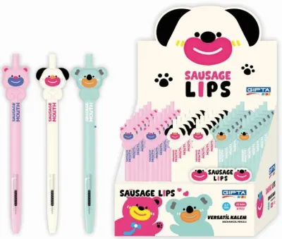 GIPTA VERSATİL KALEM SAUSAGE LIPS 0.7 24 LÜ STAND K1903