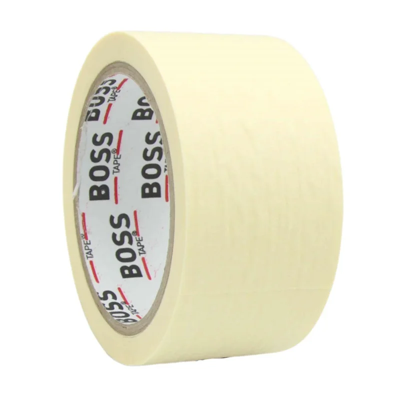BOSS TAPE MASKELEME BANDI DOĞAL KAUÇUK 80C 48 MM x 40M KREM BT-02053