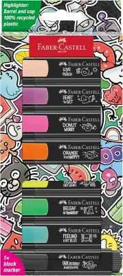 FABER FOSFORLU KALEM SET GRAFFİTİ 46 8 Lİ 254692